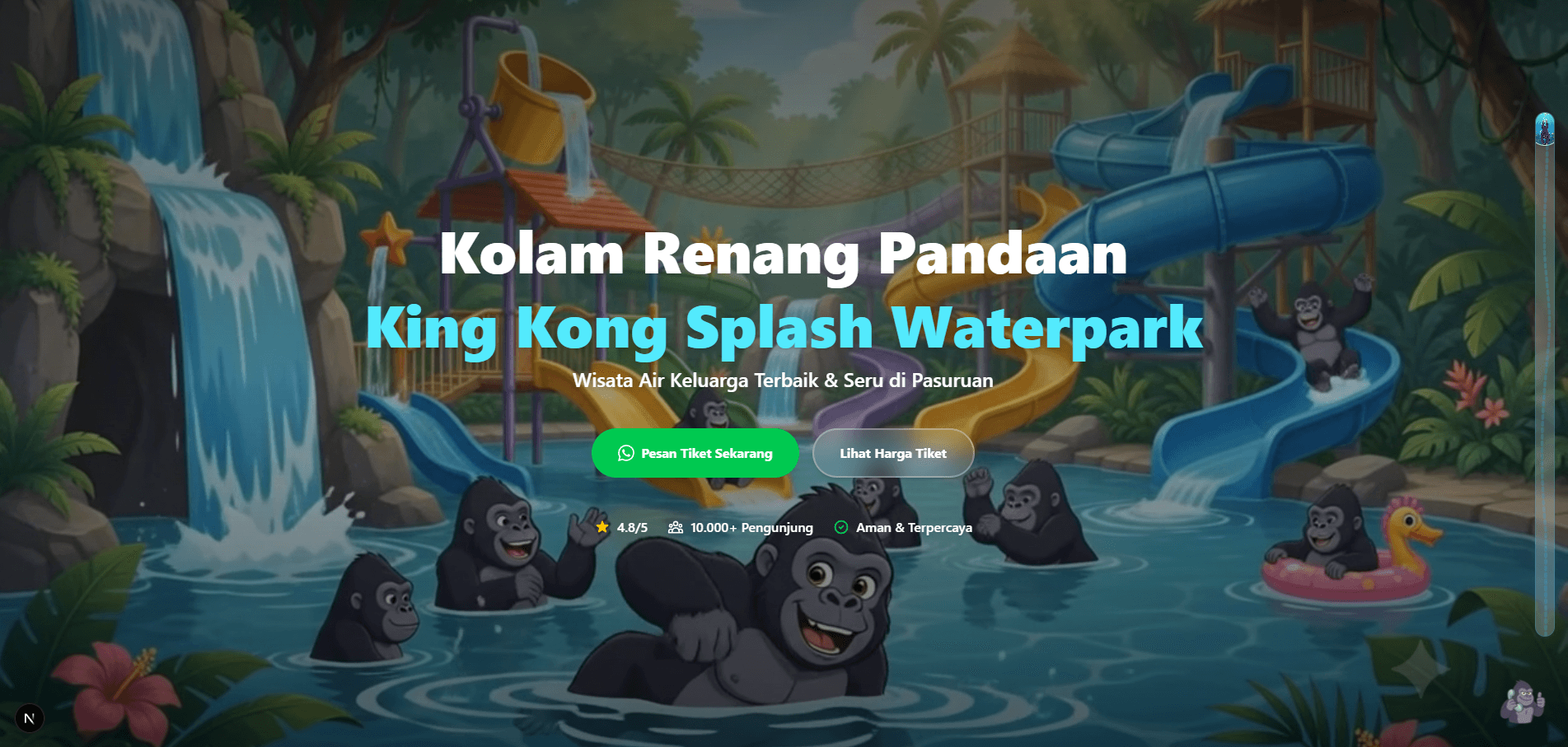 king kong splash